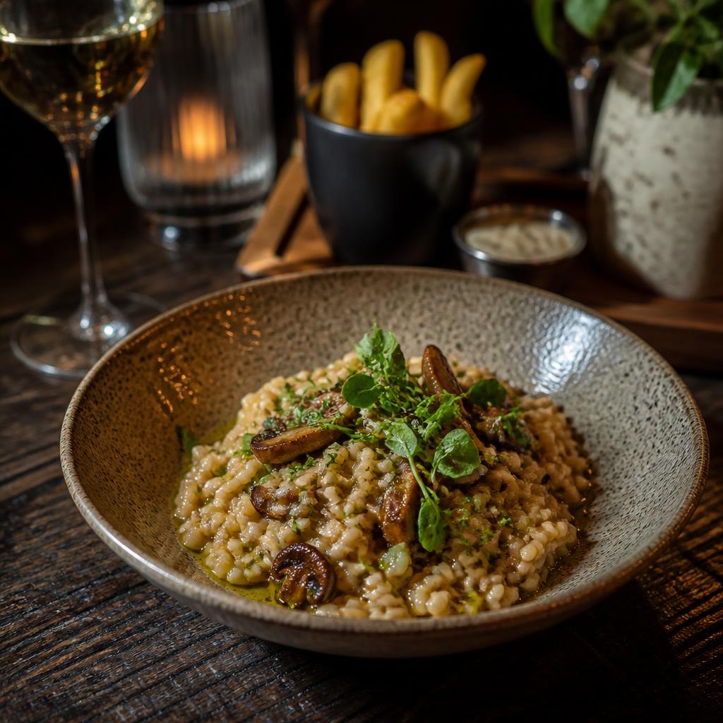Hearty risotto